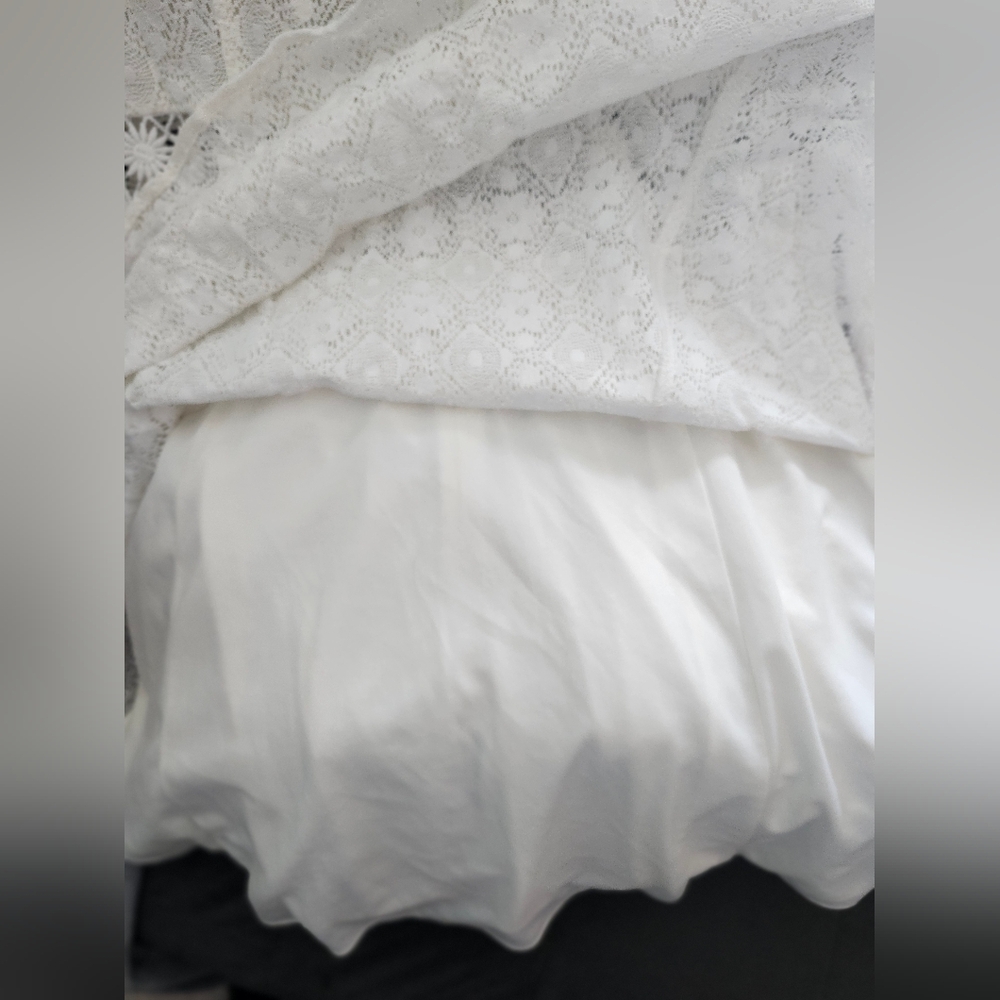 Adam Levine Collection Ivory Lace Dress - Picture 8 of 10